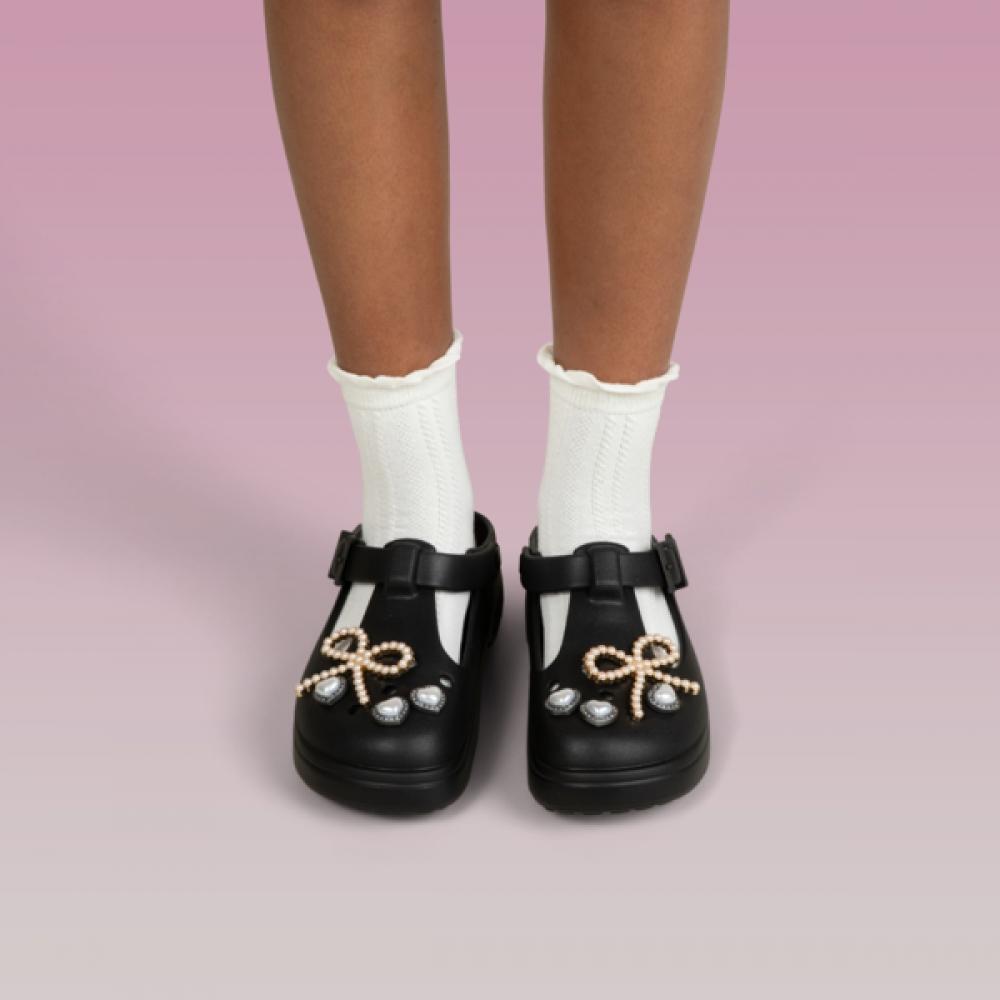 Crocs Classic Mary Jane Clog Sandal Slipper 210581 001