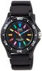 [Q&Q] Wristwatch, 10 ATM Water Resistant, Sports Type, VR25-001, Women's, Black