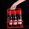 Beer Bottle   Bucket Holder Plastic Foldable Multifunctional Portable Beer Bottle Carrier