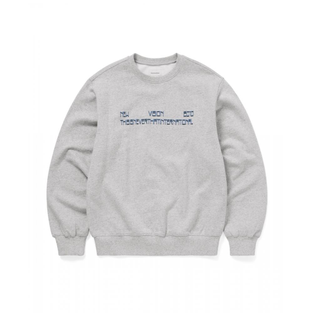 Thisisneverthat New Vision 2010 Crewneck Heather Grey XL 7580₽