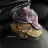 American-style Retro Summer Quick-drying PVC Camouflage Soft-brimmed 6-Panel Camping Surfing Baseball Cap Trendy