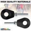 2 Stück 12mm Motorrad-Modifikationsteile Schwerlast-Kettenspanner Einstellschraube Pit ATV