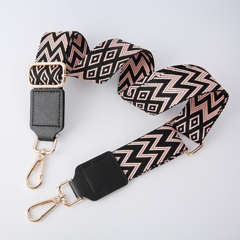 New Bag Shoulder Strap PU Leather Accessories Versatile Multi-color Woven Shoulder Crossbody Fashion Bag Strap Bag Accessories