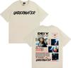 2025Summer Dei V Quien Es Dei V Underwater Album T Shirts for Men Fashion Hip Hop Street T Shirt Man Casual 100 Cotton Tshirt