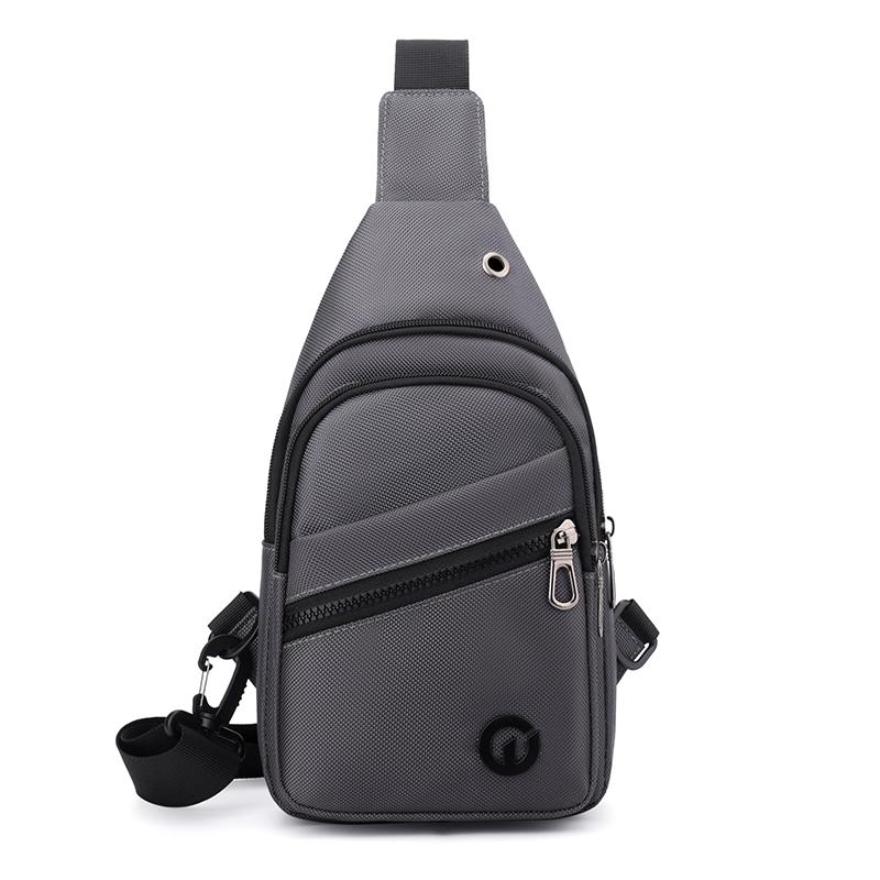 Chest Bag Men's Multifunctional Crossbody Shoulder Bag Large Capacity Nylon Men's Bag
