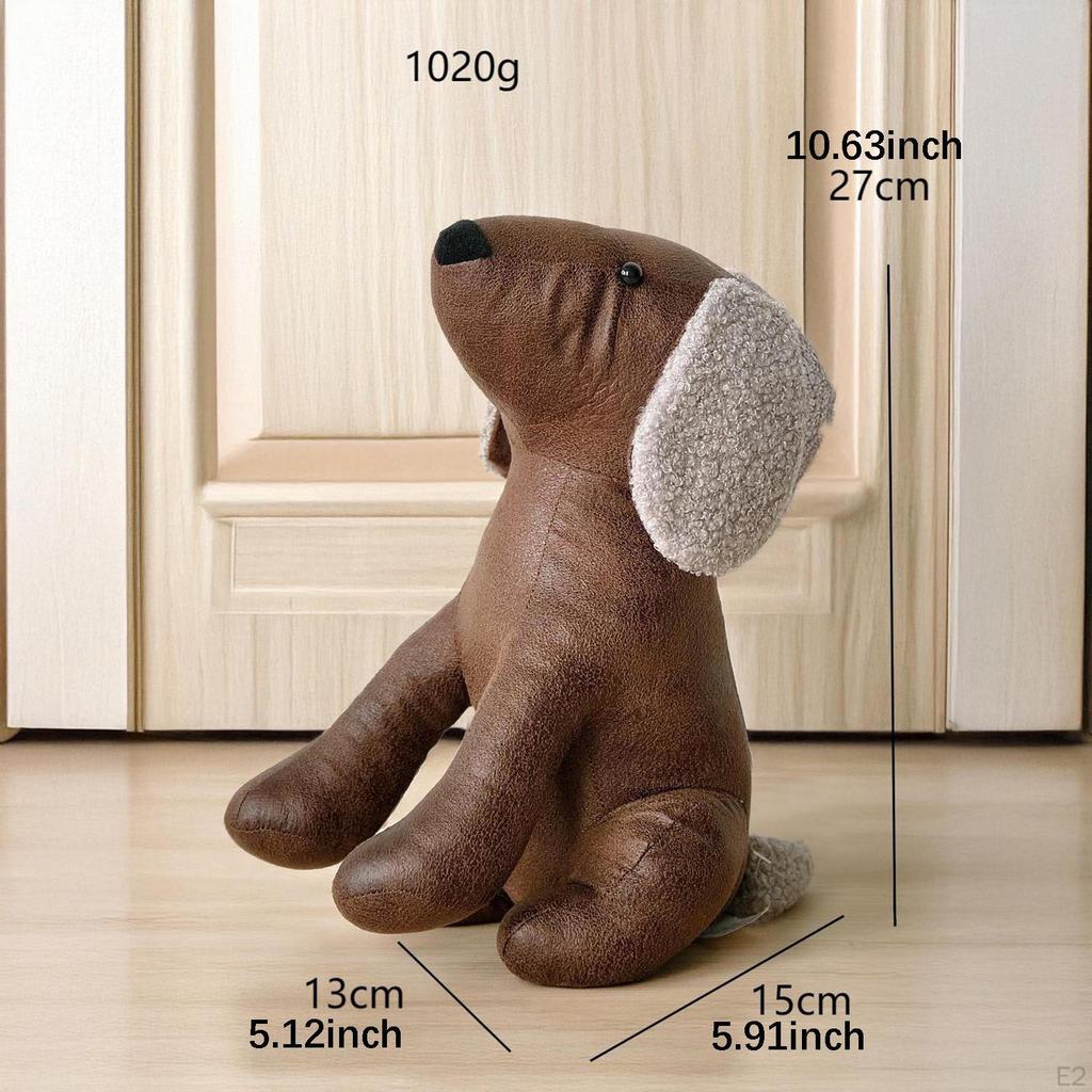 Figurita Decorativa de Puerta Animal de Peluche Tope con Peso Tope de Puerta Interior para Lugar de Trabajo Residencia