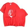 Playboi Carti Álbum de Música Whole Lotta Red Camiseta Estampada Ropa Unisex Camiseta Vintage de Rapero Hip Hop Tops Casuales de Verano Góticos