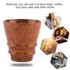 Healthy Wooden Cup Elegant Coffee Milk Water Drinking Cups Multi Functional Wood Beer Mug #3