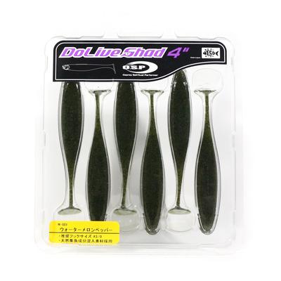 OSP Soft Lure Dolive Shad 4 Inches W-001 (2856)