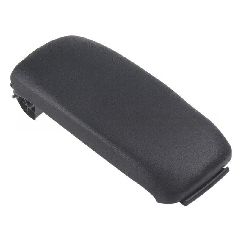 Car Black/Beige/Grey Cloth Leather Center Console Armrest Lid Cover for A3 8P / A5 2003‑2013 8P0864245P Black Leather