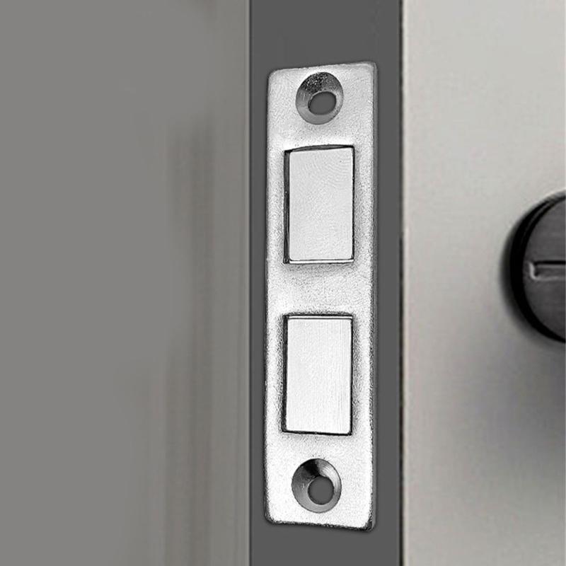 Metal Cabinet Door Magnet Strong Magnetic Closure Durable Cabinet Door Catch for Cabinets Easy Accessory for Cabinets