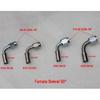 3/8-24, 7/16-20 Female Swivel Brake Fittings 90 Degree Bending for Braided Hose An3, An4