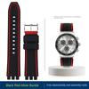 5 Colors For Swatch Rubber Watch Strap 19mm 20mm 21mm YCS YAS YGS YVS454 451 YVS420 435 Soft Sports Silicone Watchband Men Women