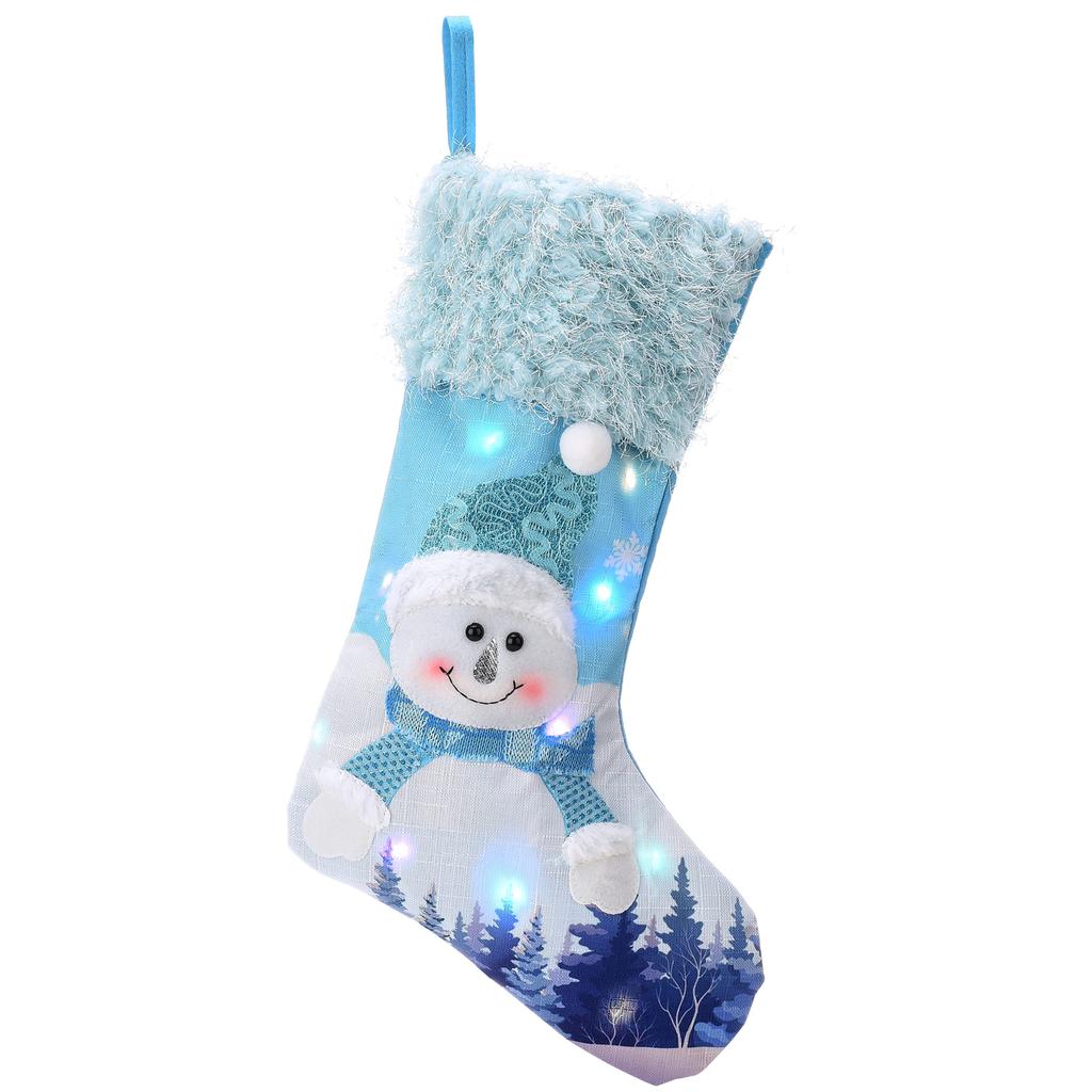 Christmas Stockings Socks Candy Tree Gift Bag Decoration