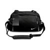 Nike Logo Adjustable Shoulder Strap Polyester Travel Bag Unisex Gym Bag Black BZ9808-010