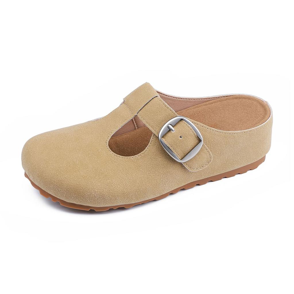 Yuanlitong Summer New Thick-soled Boken Shoes Women Wear High-end Temperament Retro Bag Head Women's Shoes Inner Height Increase