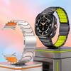 Cinturini con Chiusura Magnetica in Silicone e Titanio per Samsung Galaxy Watch Ultra 2 Cinturini per Galaxy Watch 9 8 Classic Braccialetto