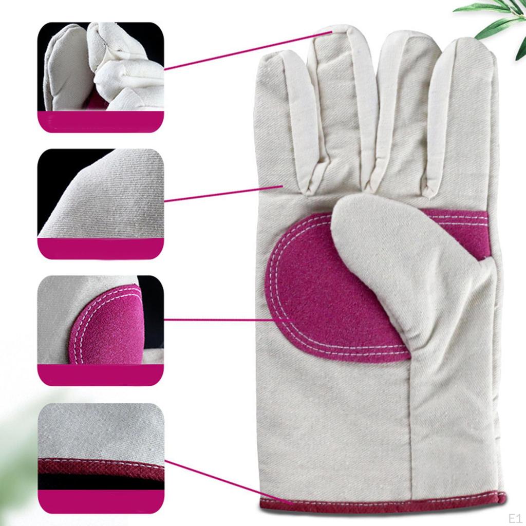 Work Gloves for Durian Picking Hand Protection Welding Garden Heat Resistant Warehouse