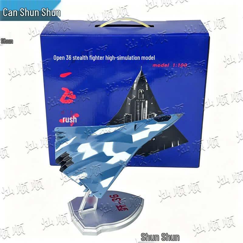 J-36 Fighter Jet Alloy Model