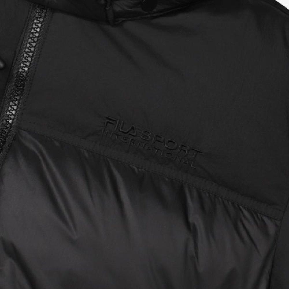 New FILA Down Jackets Unisex Black FS2DJF4131X-BLK