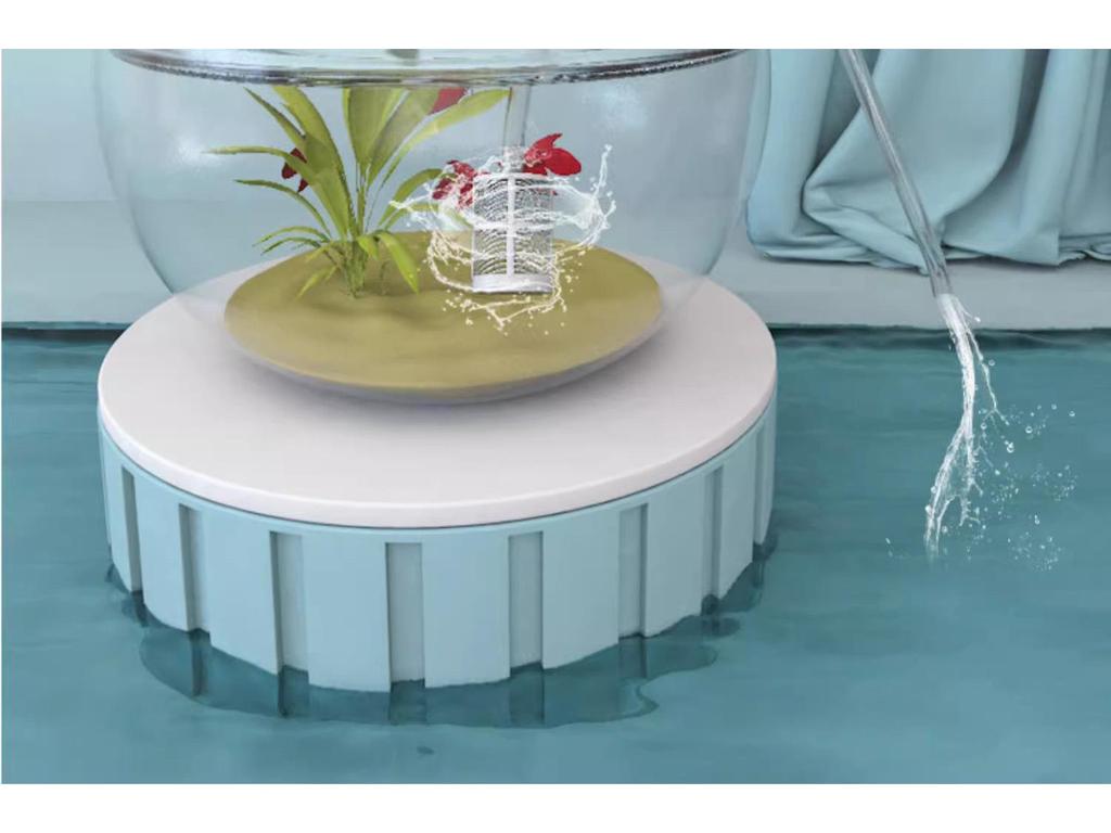 Electric Self-Priming Siphon Pump for Aquarium Water Change & Filtration