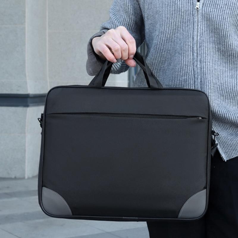Convenient 15.6 In Laptop Bag Notebooks Sleeve Case Crossbody Bag Shoulder Handbag for Commuters and Work Travel