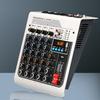 Professional Mixer Sound Board 4 Channel   USB   Built in DPS Processor   Sound Mixer with Digital Display