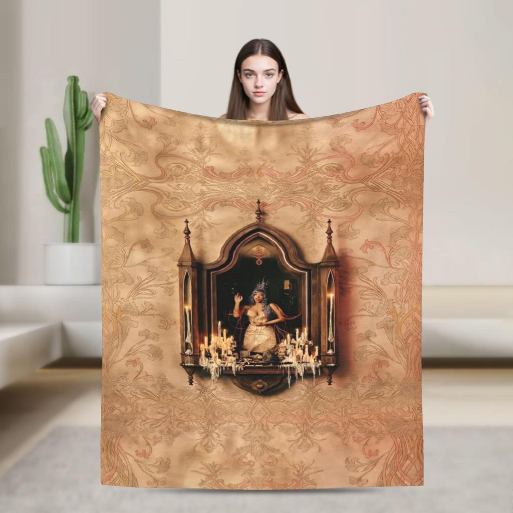 New Arrival HADES SACRIFICE Melanies Martinez Blankets Ultra-Soft Flannel Cozy Throw Blankets Machine Washable