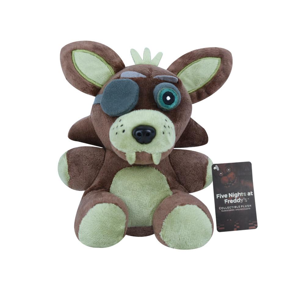 Nejnovější Five Night At Freddy Fnaf Roztomilá plyšová hračka Panenka Medvídek Bonnie Liška Kreslené plyšové panenky Hračky Freddy Navrženo Pro Děti Fanoušky