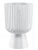White Flowerpot On a Leg 205x137cm ECO Universal Plastic Keli