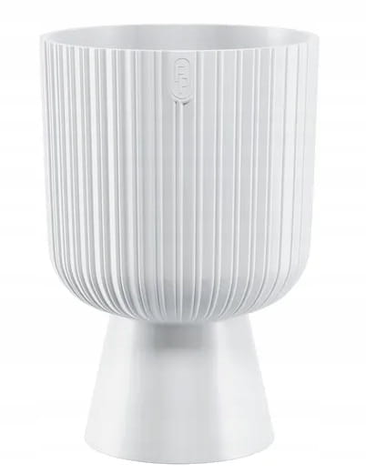 White Flowerpot On a Leg 205x137cm ECO Universal Plastic Keli