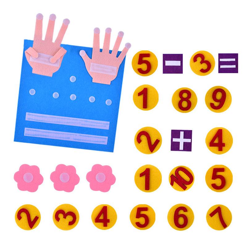 Spielzeug Basteln Kinder Lehren Weben Früherziehung Montessori Lehrmittel Zum Lernen Filz Praktisches Mathespielzeug Zubehör Kinder