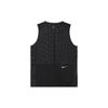 Gilet doudoune chaud pour femme avec logo brodé Noir (Unisexe) Gilets en duvet DD6064 010