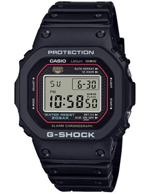 G-Shock První generace Reissue Model DW-5000R-1A Digitální čtvercové hodinky s pryskyřičným řemínkem, Vyrobeno v Japonsku [Paralelní dovoz]