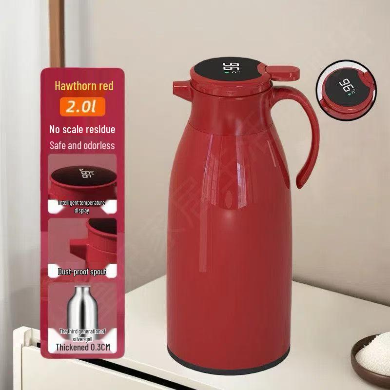 Large Capacity Glass Liner Thermos Flask for Home and Office