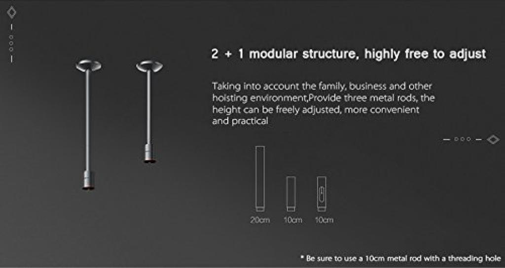 XGIMI Projector Accessories Adjustable Hanger for XGIMI H2 Pro Ceiling Wall Height Adjustable Bracket Angle Adjustable for Projector All Brands Apply