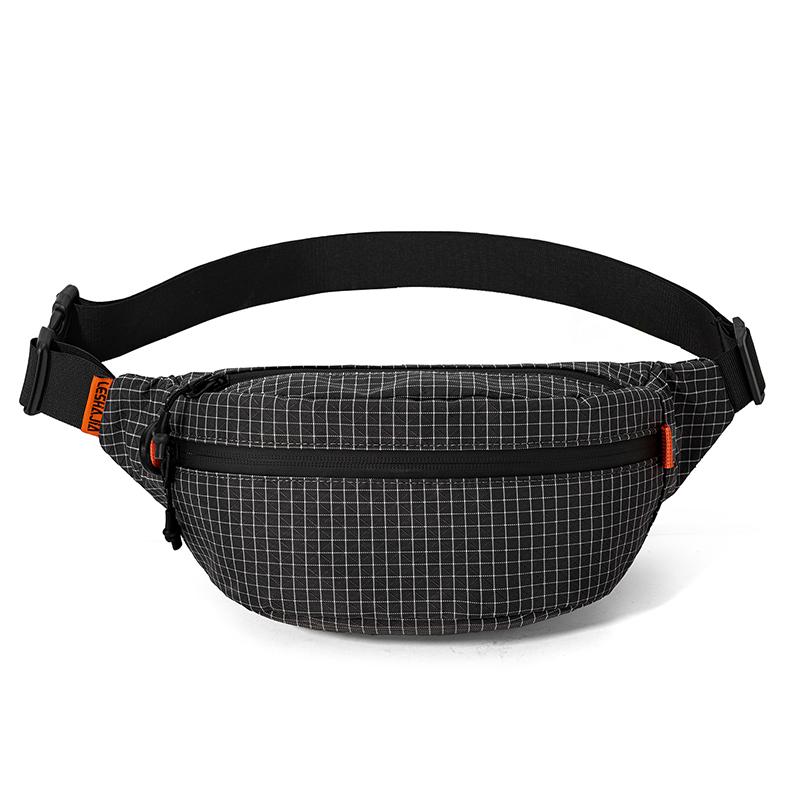 Cross-border new product outdoor autumn lightweight cross-body waist bag with large capacity, simple design, versatile and suita