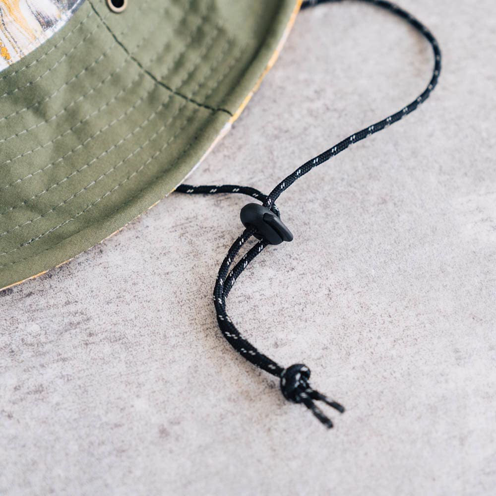 Nakota Wall Paper Rev HAT FREE Reversible Hat for Men and with Chin One Size Fits Most inches Black Women, Outdoor, Strap, (Head Circumference