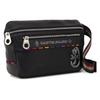 June Black Waist Bag Men's
