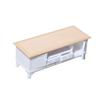 Miniature Dollhouse Furniture Set: TV Cabinet & Coffee Table Ornaments