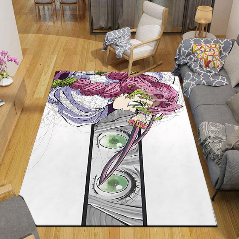 1Pc Floral Fantasy Sword Rug, Office Carpet Indoor Outdoor Doormat, Non-Slip, Comfortable, Living, Christmas Halloween, Xmas Gift Es132