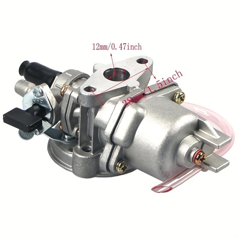13mm 2 Stroke Carburetor 49cc Carburetor for Air-cooling Mini Pocket ATV-Quads Mini Dirt Bike Scooter