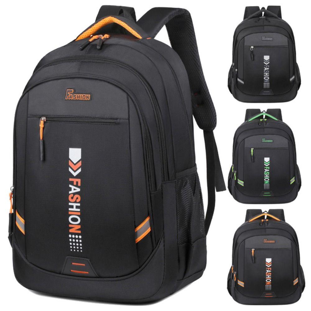 

Large Capacity Schoolbag Oxford Casual Bag Trendy Backpack Men