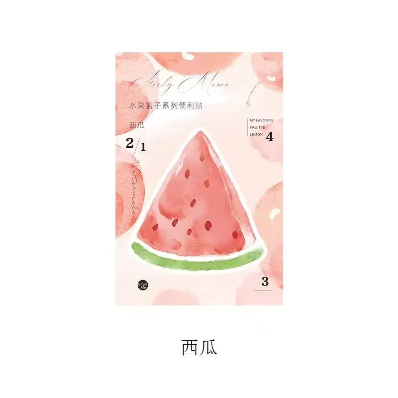 Geschenk Obstkorb Serie Notizzettel N Mal Haftend 4 Optionen Notizblock Kawaii Schreibwaren Büro Schulbedarf Zubehör