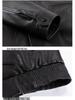 Luxury Men's Winter Leather Jacket with Down Liner - Middle-Aged Business Casual Warm Fur