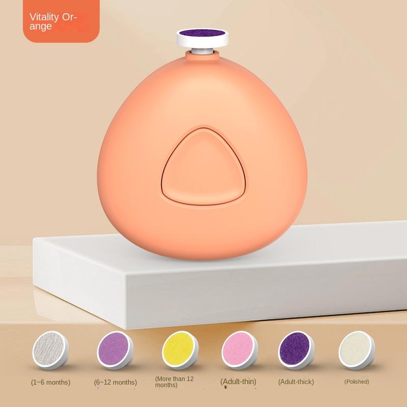 

Многофункциональный электрический детский триммер для ногтей, пилочка для ногтей, кусачки для ногтей на ногах, маникюрный инструмент, принадлежности для ухода за детьми оранжевый