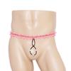 Supply Men's Hollowed-out Lace T-panties, Lace Comfortable Sex Panties