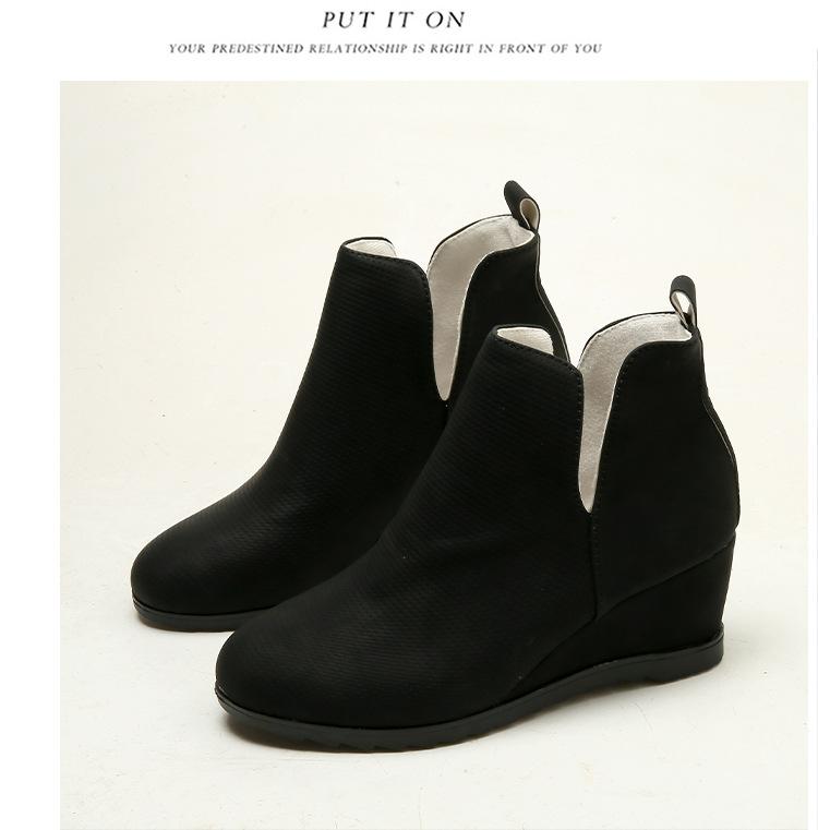 Nouvelles bottes d'automne et d'hiver pour femmes grande taille bottines décontractées bottes pour femmes bottines