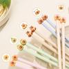 1/5 Pairs Easy To Use Chopsticks Anti-Slip Food Clip Cartoon Capybara Chopsticks  Kids Supply