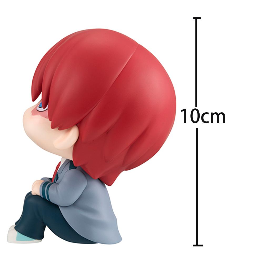 MHA Anime Figure Todoroki Shouto Action Figure Mini Doll Midoriya Izuku Toga Himiko Figurine Bakugou Katsuki PVC Model Gift 10CM